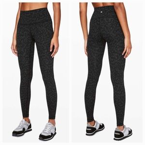 Lululemon Wunder Under High-Rise Tight 28" Full-On Luxtreme Size 14 Camo Dee